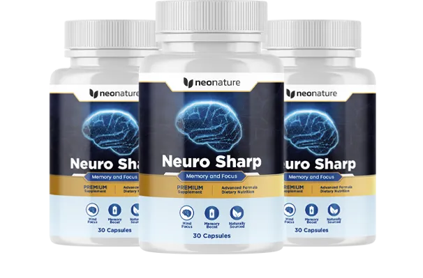 Neuro Sharp three bottle most popular package